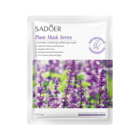 Sadoer | Lavender Soothing Softening Face Mask | 25g | Best Price in Pakistan original skincare product Pakistan Main image