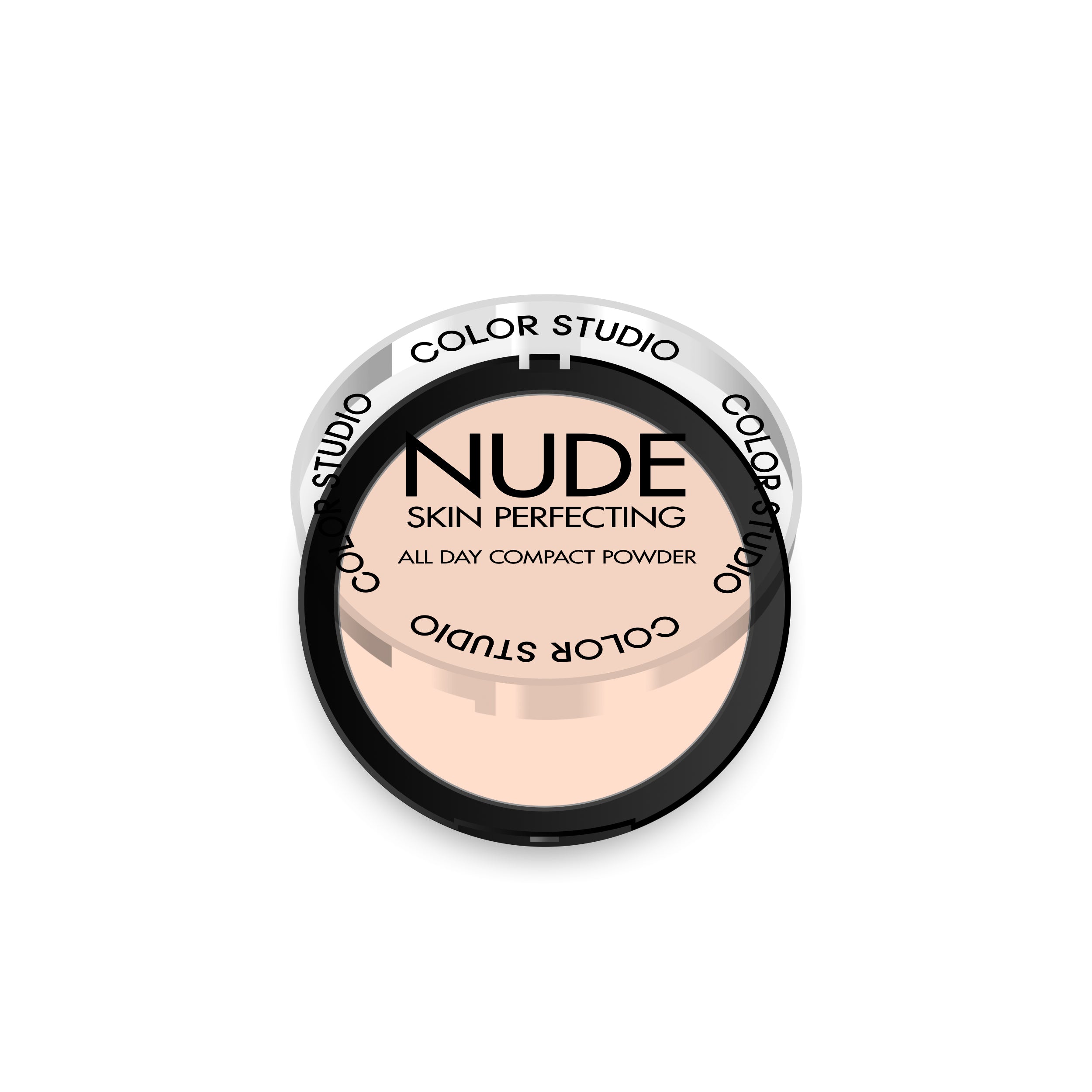 Color Studio | Nude Skin Perfecting Compact | 105 Soft Beige | Best Price in Pakistan original skincare product Pakistan