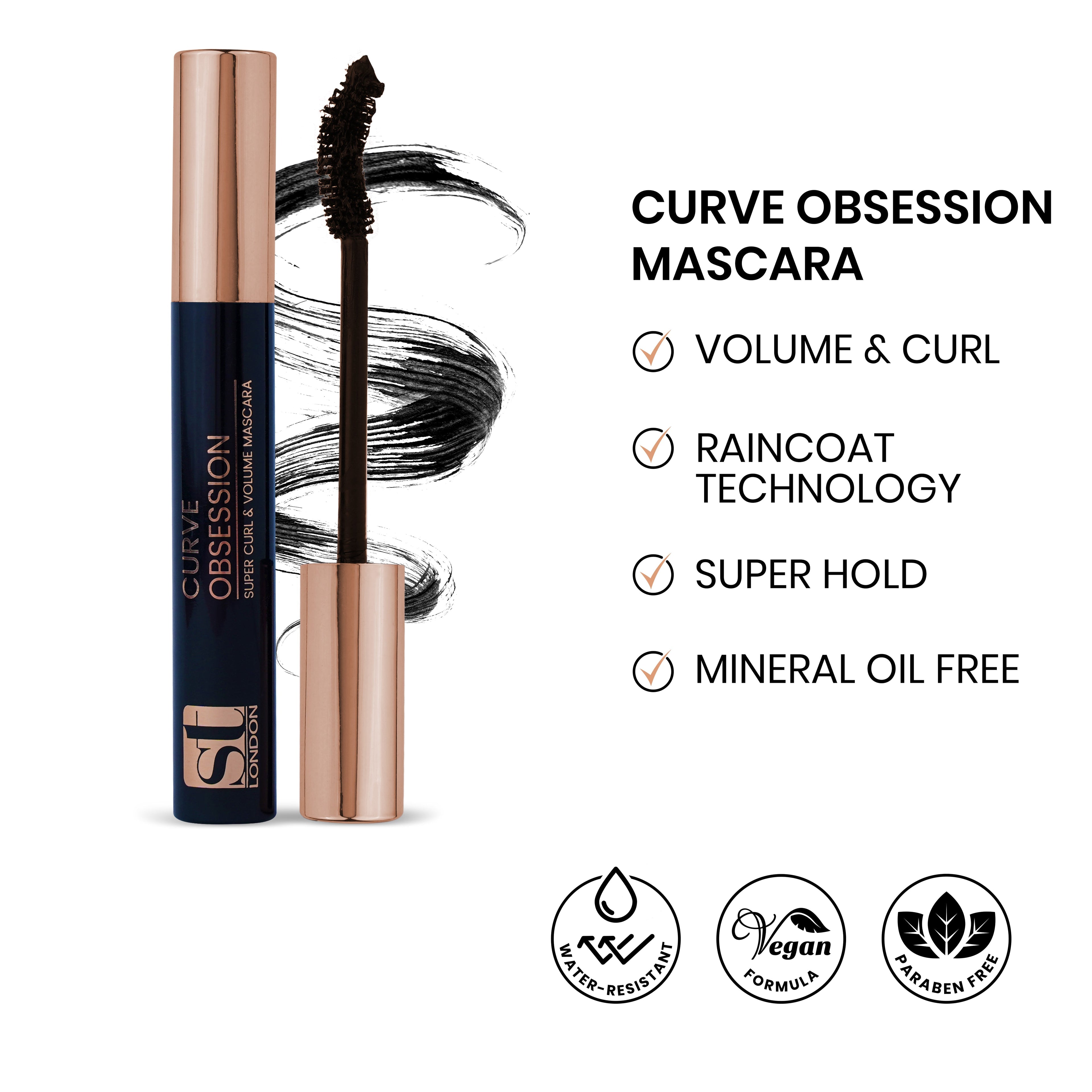 ST London | Curve Obsession Mascara | Best Price in Pakistan original skincare product Pakistan