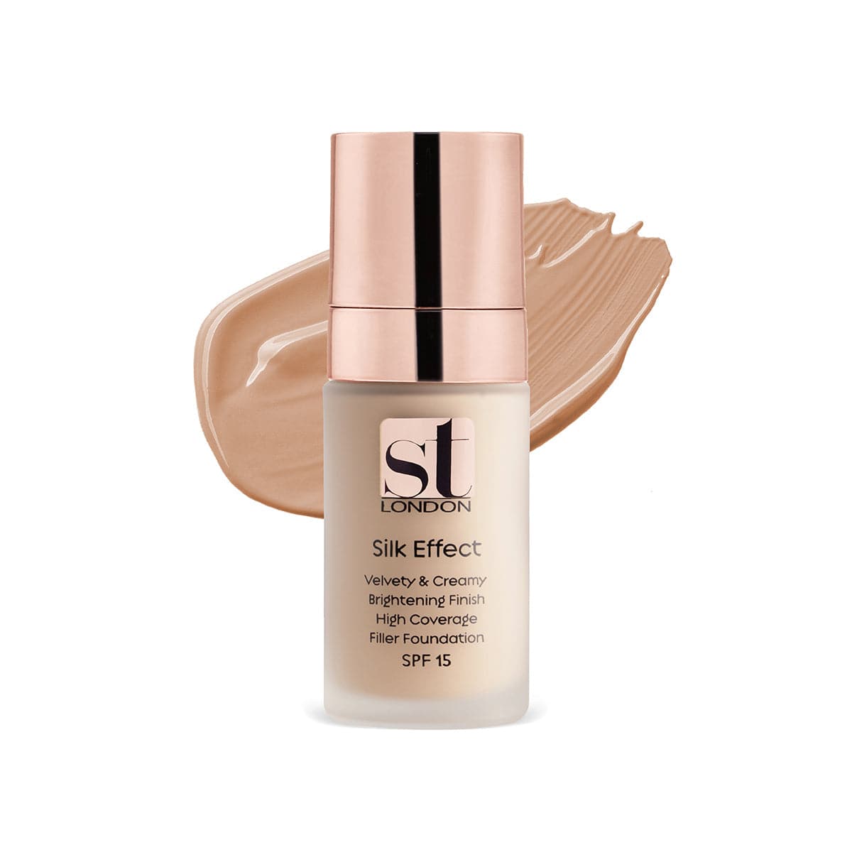 ST London Silk Effect Foundation | Beige | Best Price in Pakistan original skincare product Pakistan مرکزی تصویر