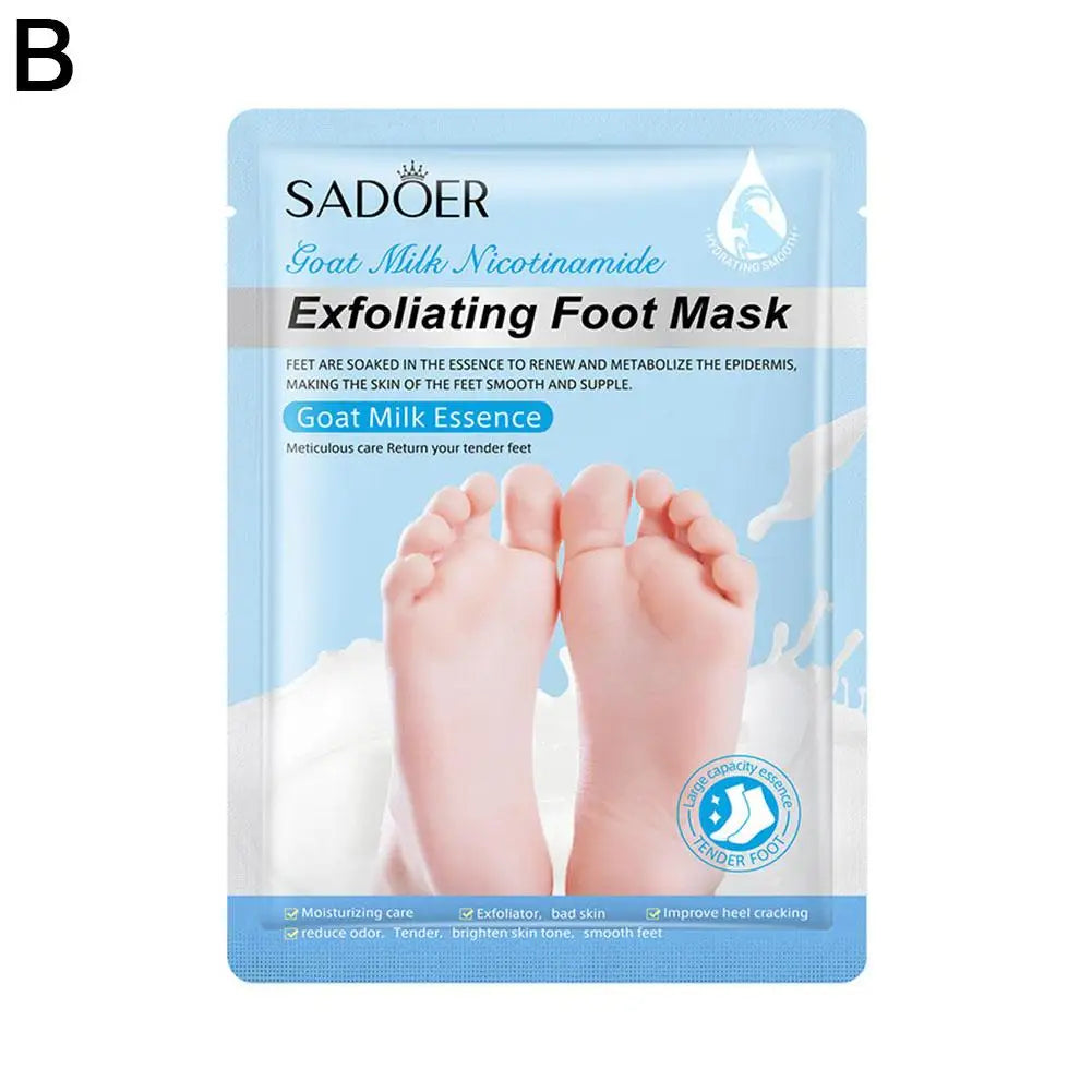 Sadoer | Goat Milk Nicotinamide Exfoliating Foot Mask | 35g | Best Price in Pakistan original skincare product Pakistan Main image