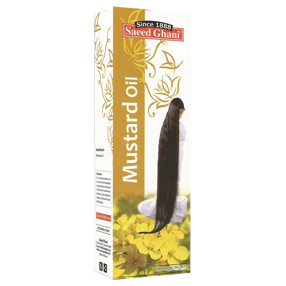 Saeed Ghani Mustard Oil 100Ml | Best Price in Pakistan original skincare product Pakistan