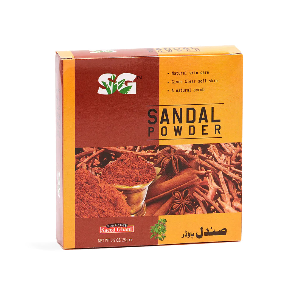 Saeed Ghani | Sandalwood Face Mask 25G | Best Price in Pakistan original skincare product Pakistan مرکزی تصویر