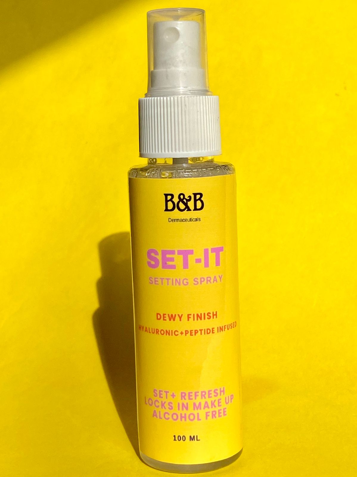 B&B Derma | Set-It Makeup Setting Spray Dewy Finish | Best Price in Pakistan original skincare product Pakistan