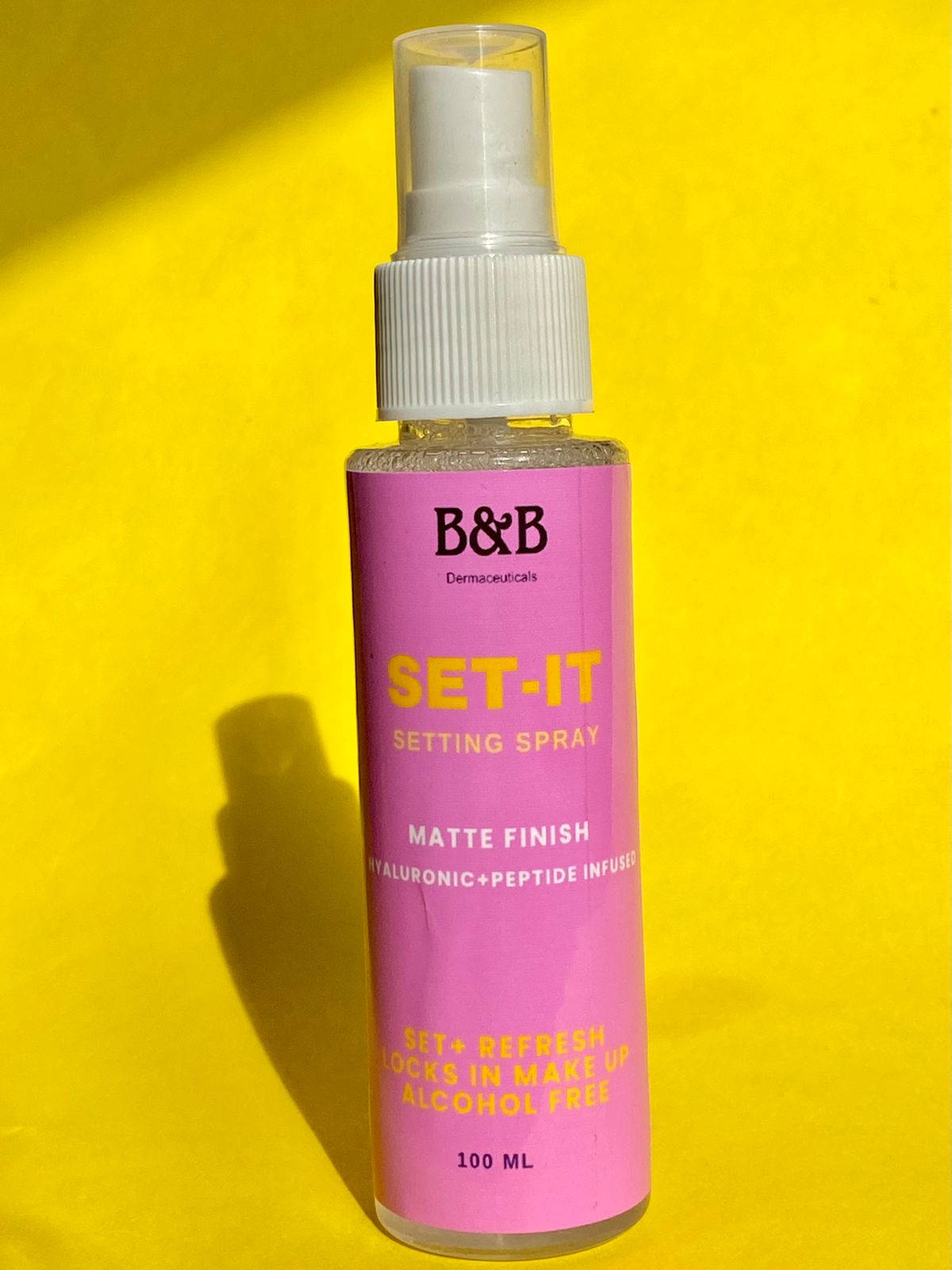 B&B Derma | Set-It Makeup Setting Spray Matte Finish | Best Price in Pakistan original skincare product Pakistan