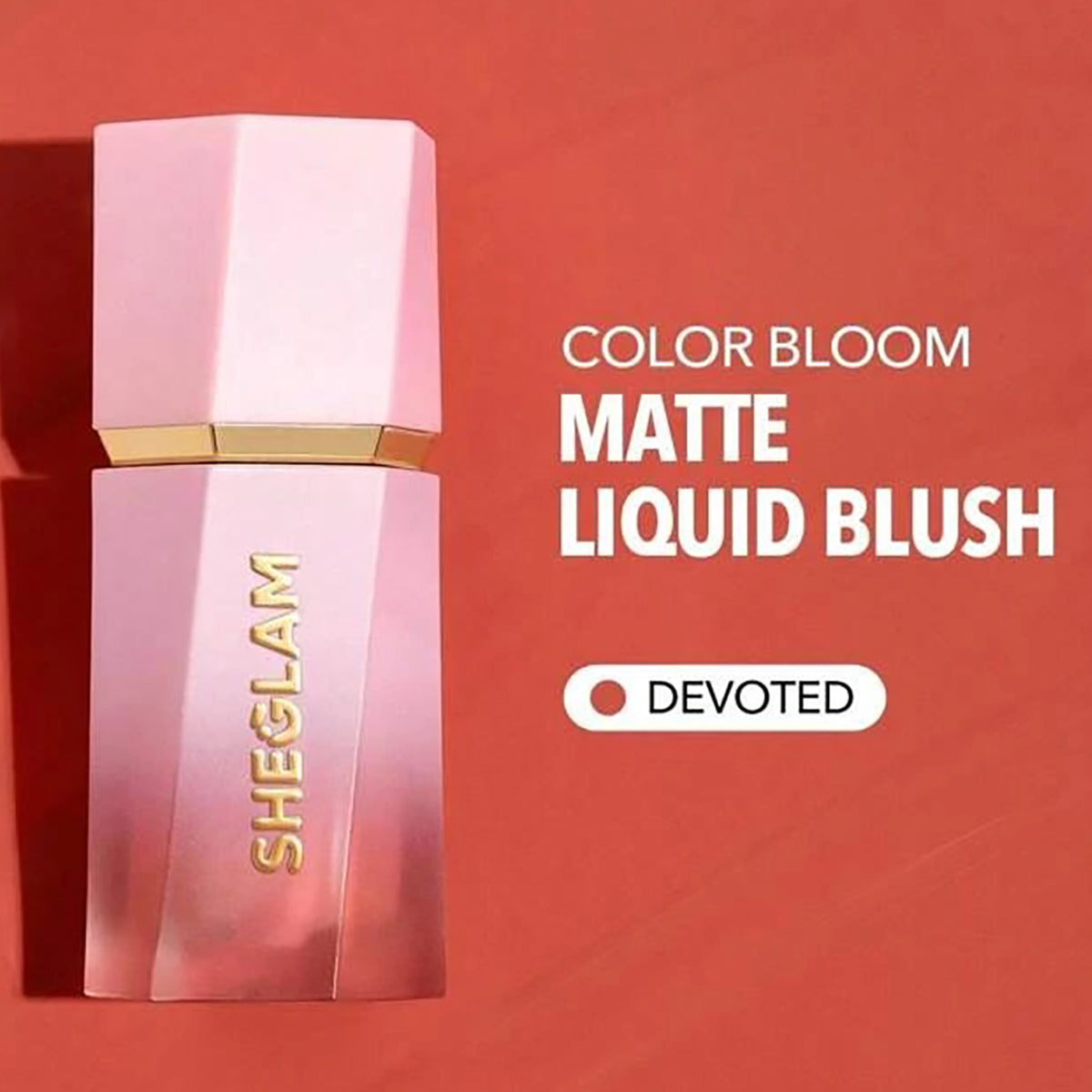 Sheglam | Color Bloom Matte Liquid Blush | Devoted | Best Price in Pakistan original skincare product Pakistan