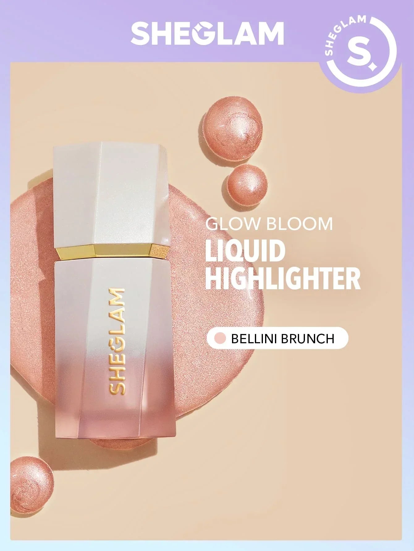 Sheglam | Glow Bloom Liquid Highlighter | Bellini Brunch | Best Price in Pakistan original skincare product Pakistan