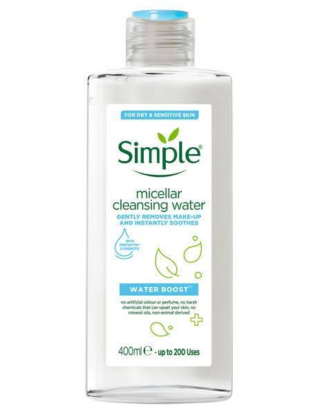 Simple Micellar Water Hydrating Water Boost 400Ml | Best Price in Pakistan original skincare product Pakistan مرکزی تصویر