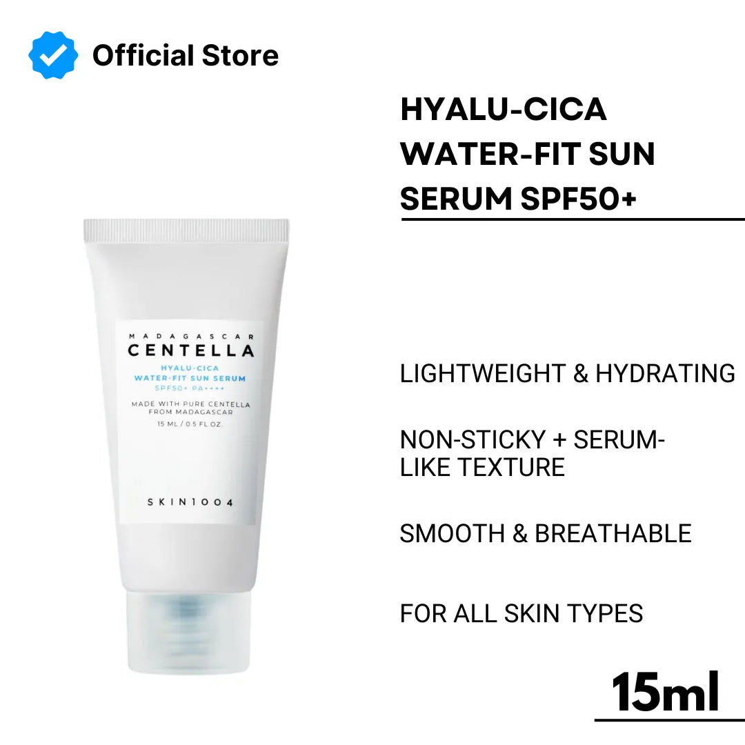 Skin1004 Madagascar Centella Hyalu-Cica Water-Fit Sun Serum | Best Price in Pakistan original skincare product Pakistan Main image