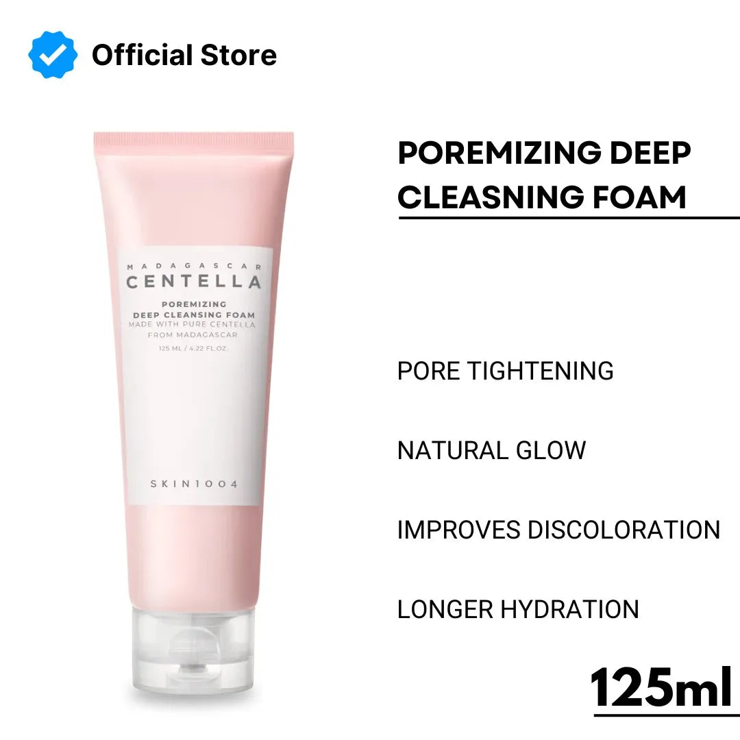 SKIN1004 Madagascar Centella Poremizing Deep Cleansing Foam | 125ml | Best Price in Pakistan original skincare product Pakistan