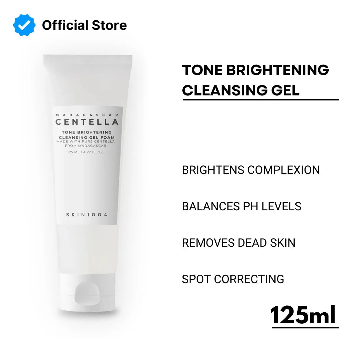 SKIN1004 Madagascar Centella Tone Brightening Cleansing Gel Foam | 125ml | Best Price in Pakistan original skincare product Pakistan Main image