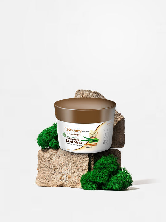Golden Pearl Skin Lightening Moisturizing Mud Mask | 300ml | Best Price in Pakistan original skincare product Pakistan