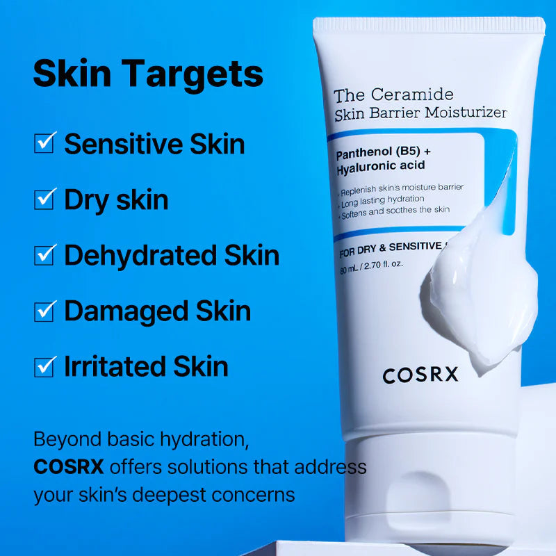 Cosrx | Ceramide Skin Barrier Moisturizer | 80ml | Best Price in Pakistan original skincare product Pakistan مرکزی تصویر