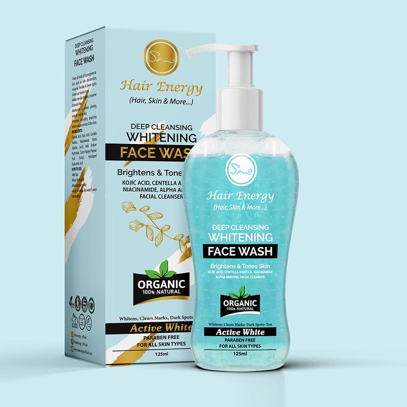 Hair Energy 100 Organic Aloevera GelDeep Cleansing Whitening Face Wash Brightens & Tones Skin(For All Skin Types) | Best Price in Pakistan original skincare product Pakistan Main image