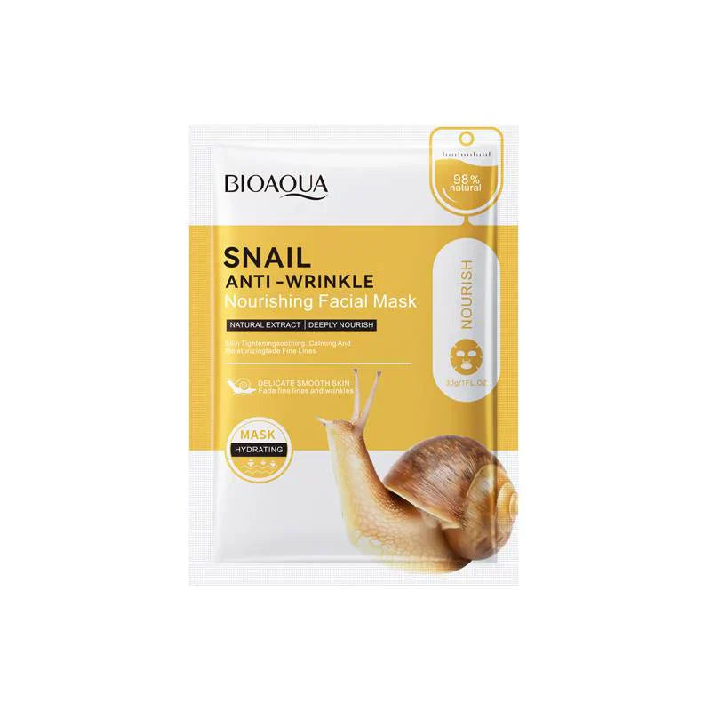 Bioaqua Snails Face Mask 25G | 1 PC | Best Price in Pakistan original skincare product Pakistan Main image
