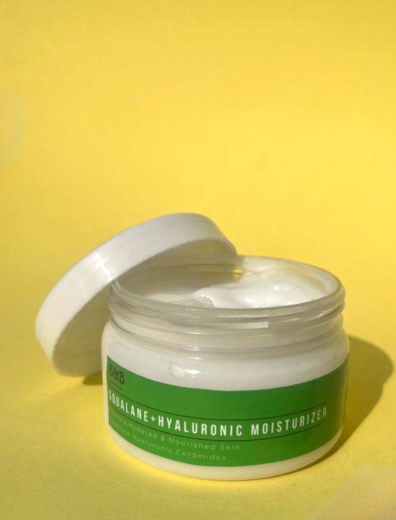 B&B Derma | Squalane + Hyaluronic Glass Moisturizer | Best Price in Pakistan original skincare product Pakistan Main image