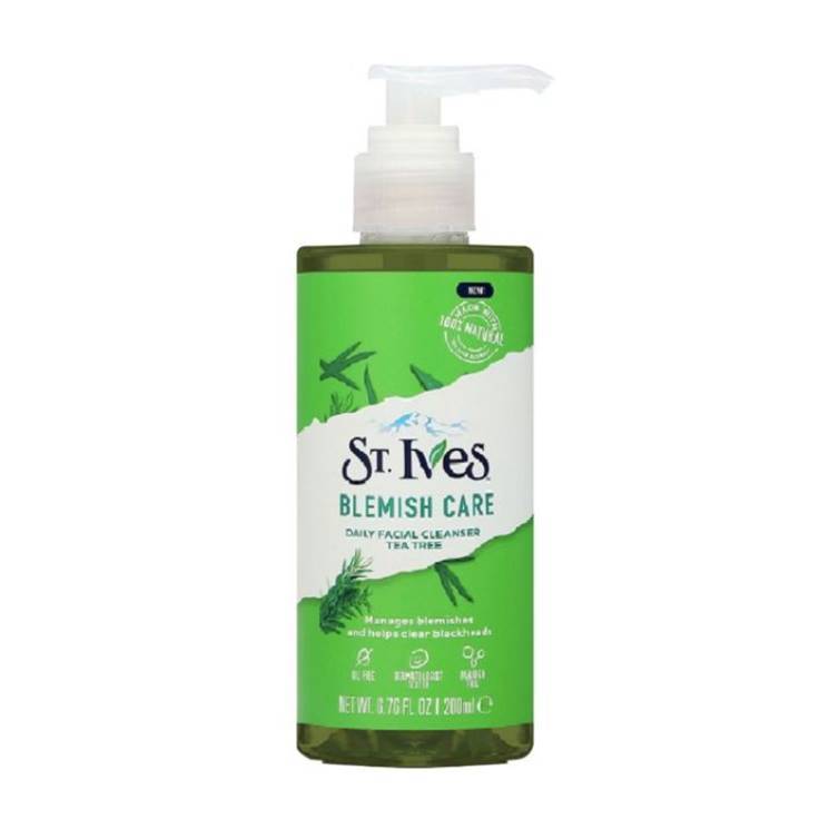 St. Ives |  Blemish Care Daily Facial Cleanser Tea Tree 200 Ml | Best Price in Pakistan original skincare product Pakistan