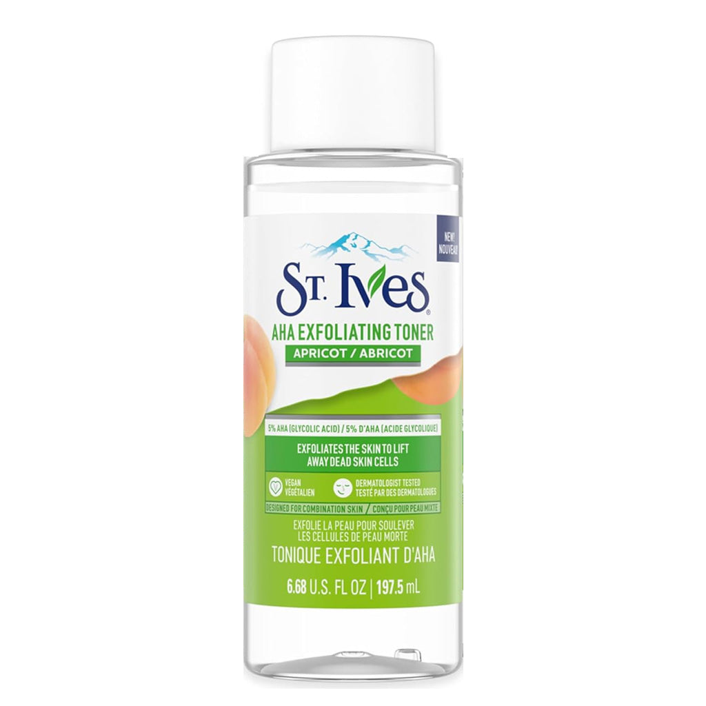 St. Ives Aha Exfoliating Toner Apricot 6.68Oz/197.5Ml | Best Price in Pakistan original skincare product Pakistan مرکزی تصویر