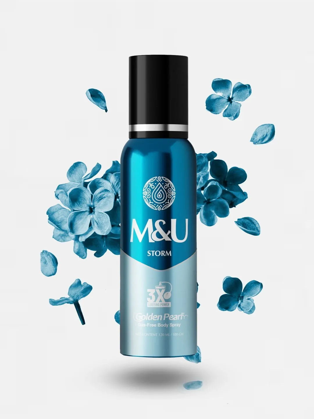 Golden Pearl Storm Gas Free Body Spray | Best Price in Pakistan original skincare product Pakistan