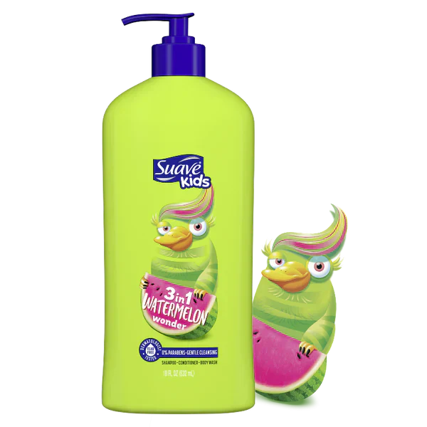 Suave Kids 3In1 Shmp+Cond & Body Wash Watermelon Wonder | Best Price in Pakistan ثانوی تصویر