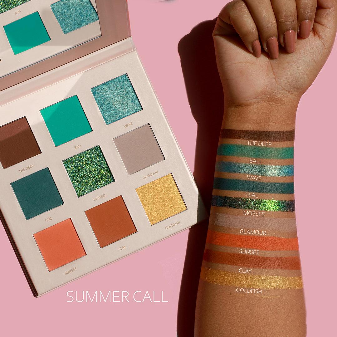 BBA By Suleman | Summer Call Eyeshadow Palette | Best Price in Pakistan original skincare product Pakistan