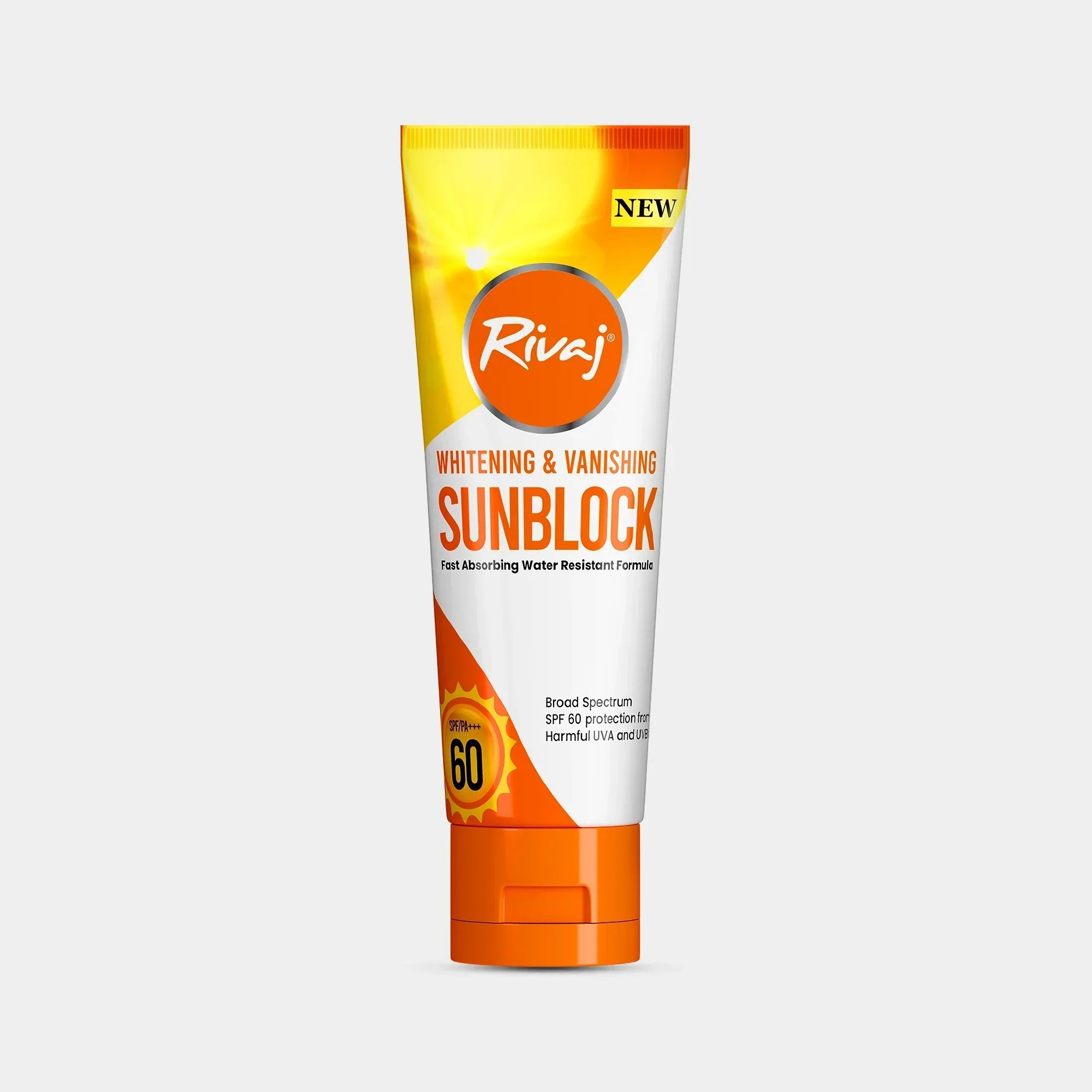 Rivaj | Whitening & Vanishing SPF60 Sunblock | 40Ml | Best Price in Pakistan original skincare product Pakistan Main image