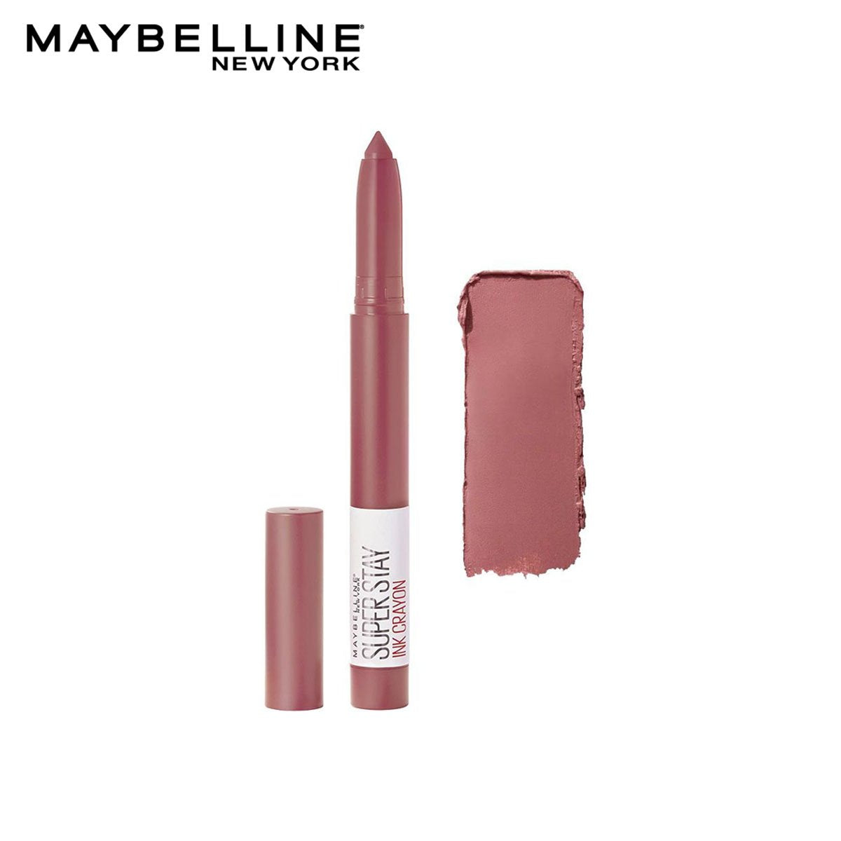 Maybelline | SuperStay Ink Crayon Lipstick | 15 Lead The Way | Best Price in Pakistan original skincare product Pakistan مرکزی تصویر