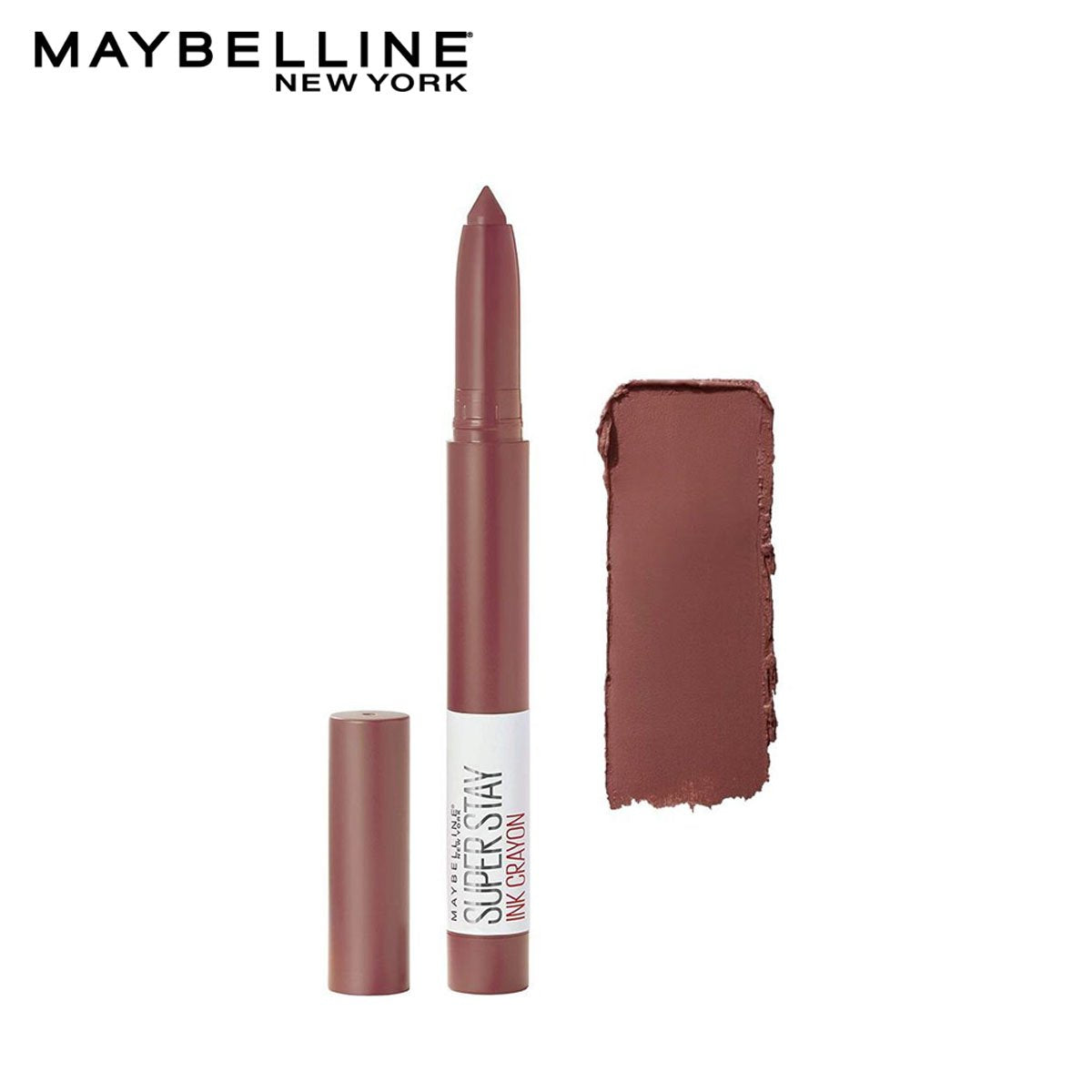 Maybelline | SuperStay Ink Crayon Lipstick | 20 Enjoy The View | Best Price in Pakistan original skincare product Pakistan مرکزی تصویر