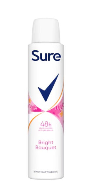 Sure A/P Spray Men Bright Bouquet 200Ml | Best Price in Pakistan original skincare product Pakistan