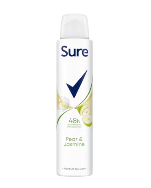 Sure A/P Spray Women Pear & Jasmine 200Ml | Best Price in Pakistan original skincare product Pakistan
