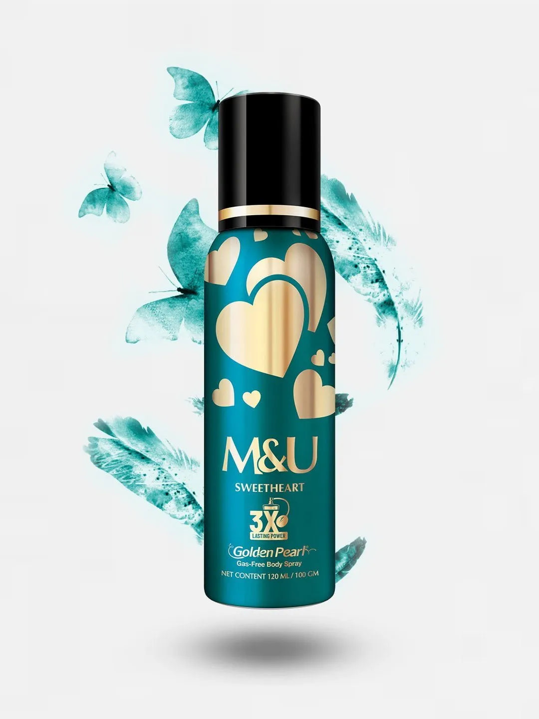 Golden Pearl Sweetheart Gas Free Body Spray | Best Price in Pakistan original skincare product Pakistan