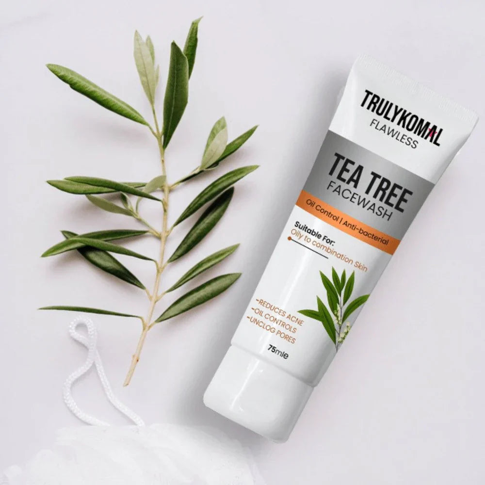 Truly Komal | Tea Tree Face Wash | Best Price in Pakistan original skincare product Pakistan
