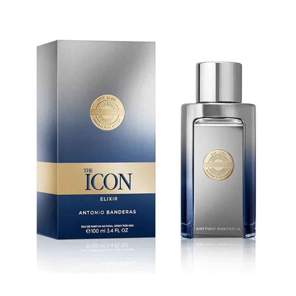 Antonio Banderas The Icon Elixir For Men Edp 100Ml+ Deo Spray150Ml | Best Price in Pakistan original skincare product Pakistan مرکزی تصویر