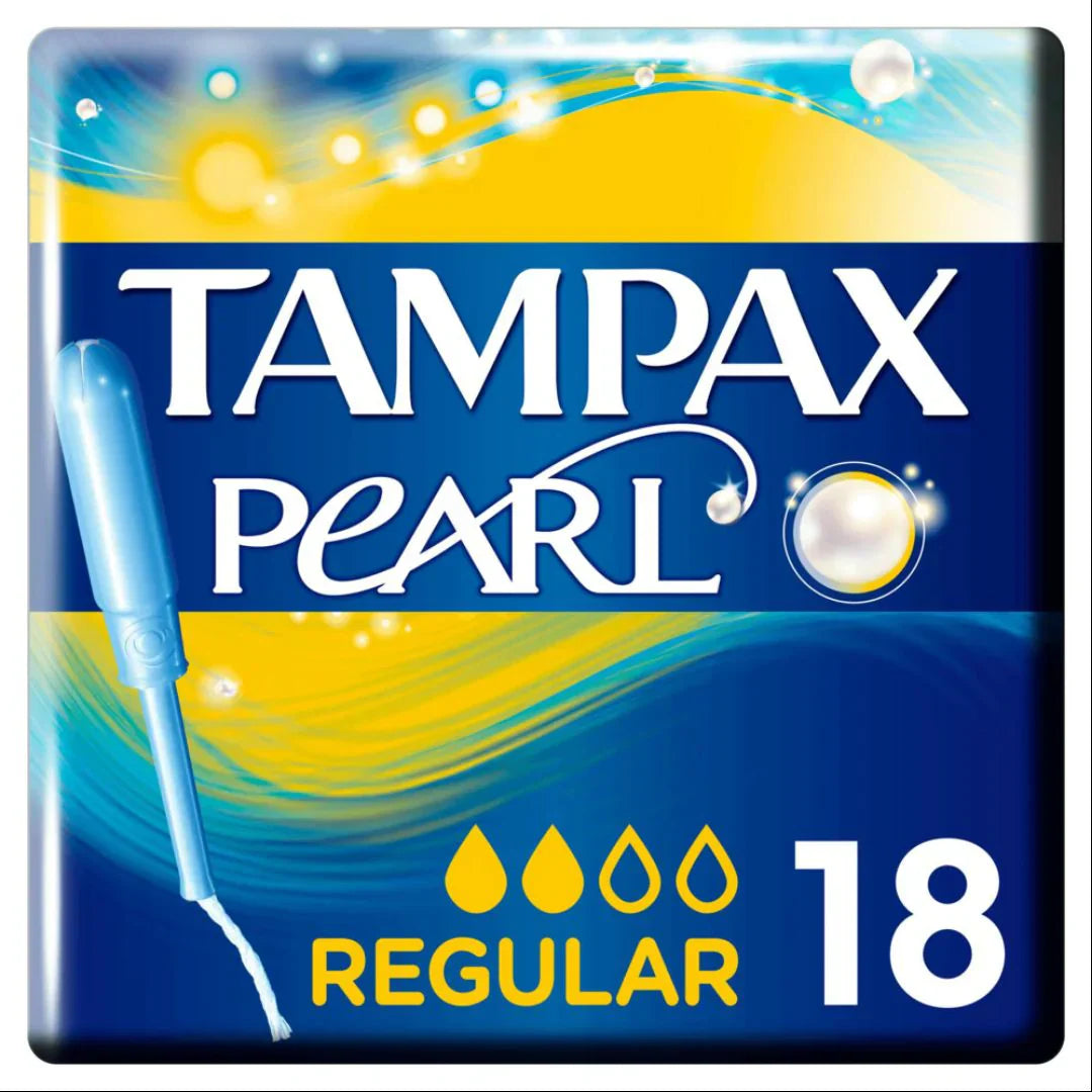 Tampax | Pearl Regular 18s | Best Price in Pakistan original skincare product Pakistan