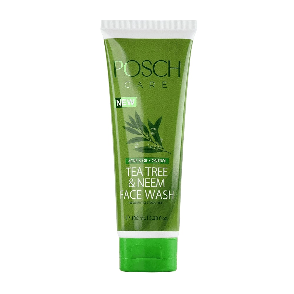 Posch Care Neem + Tea Tree Face Wash 100ml | Best Price in Pakistan original skincare product Pakistan Main image
