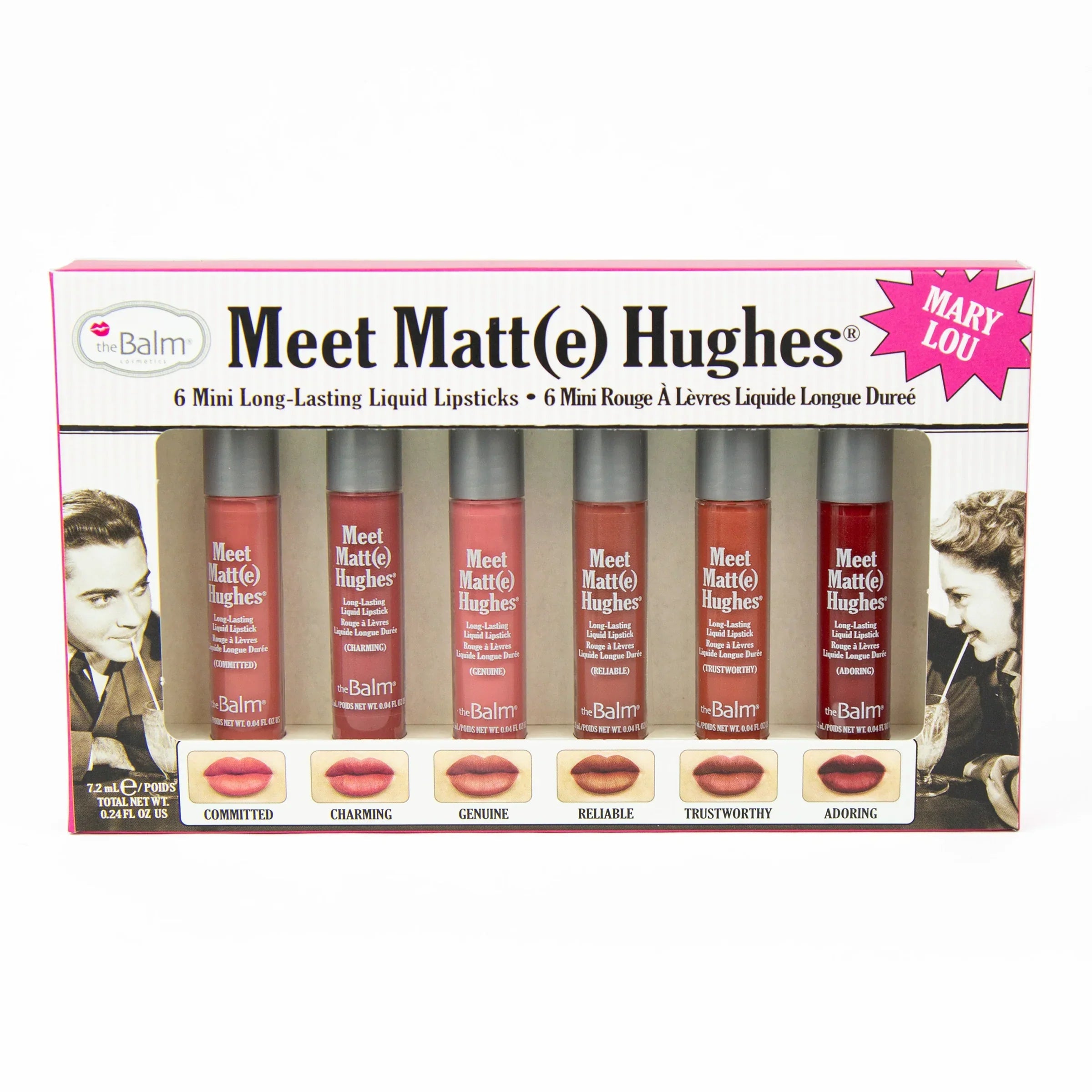 The Balm | Meet Matt Hughes Mini Long Lasting Liquid Lipstick Volume.13 6s | Best Price in Pakistan original skincare product Pakistan Main image
