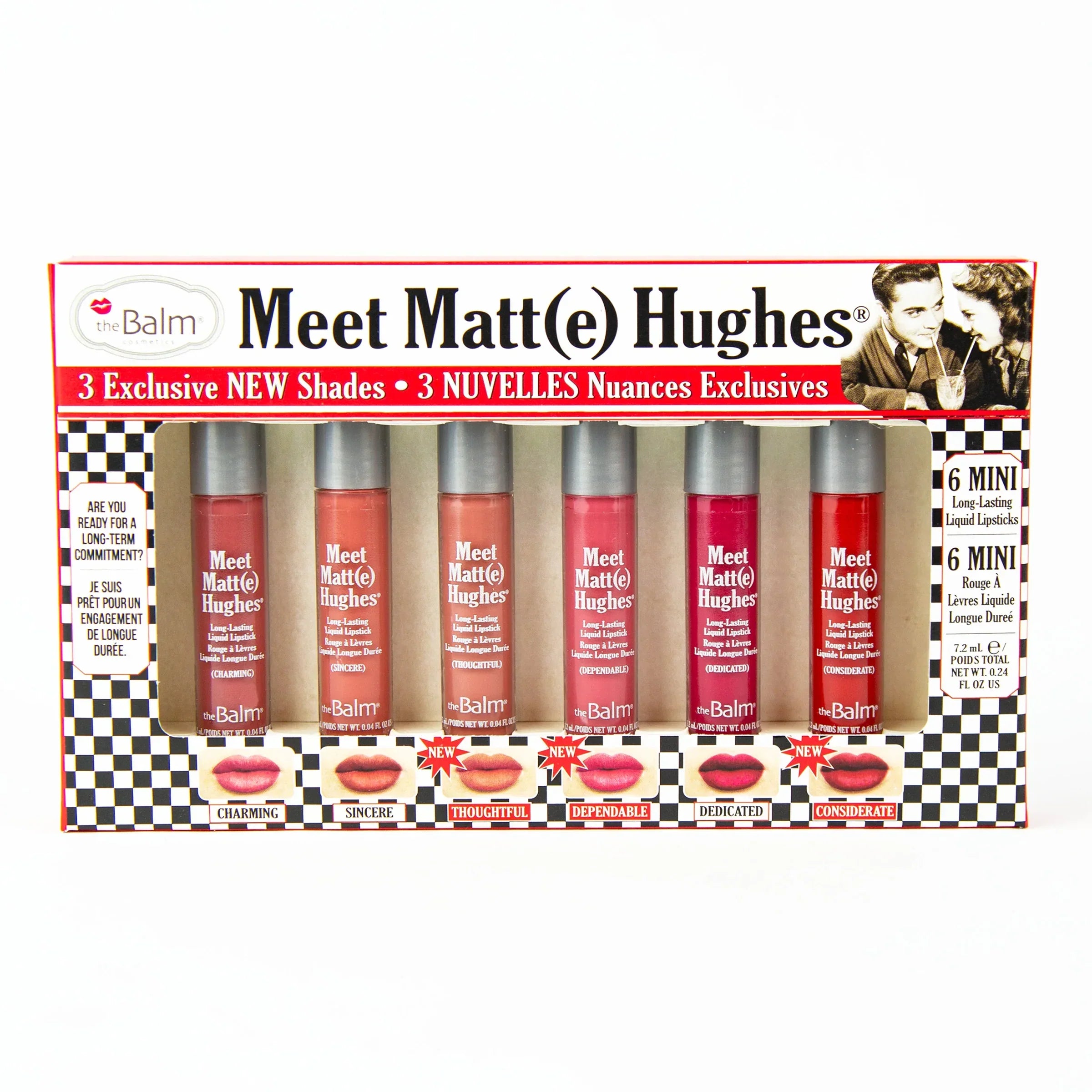 The Balm | Meet Matt Hughes Mini Long Lasting Liquid Lipstick Volume.14 6s | Best Price in Pakistan original skincare product Pakistan Main image