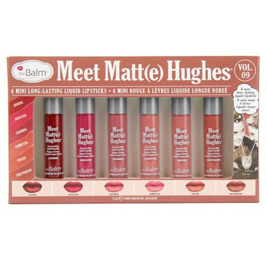 The Balm | Meet Matt Hughes Mini Long Lasting Liquid Lipstick Volume.9 6s | Best Price in Pakistan original skincare product Pakistan Main image