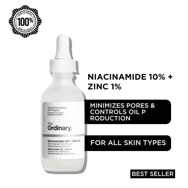 The Ordinary Niacinamide 10% + Zinc 1% Serum 30ml | Best Price in Pakistan original skincare product Pakistan Main image