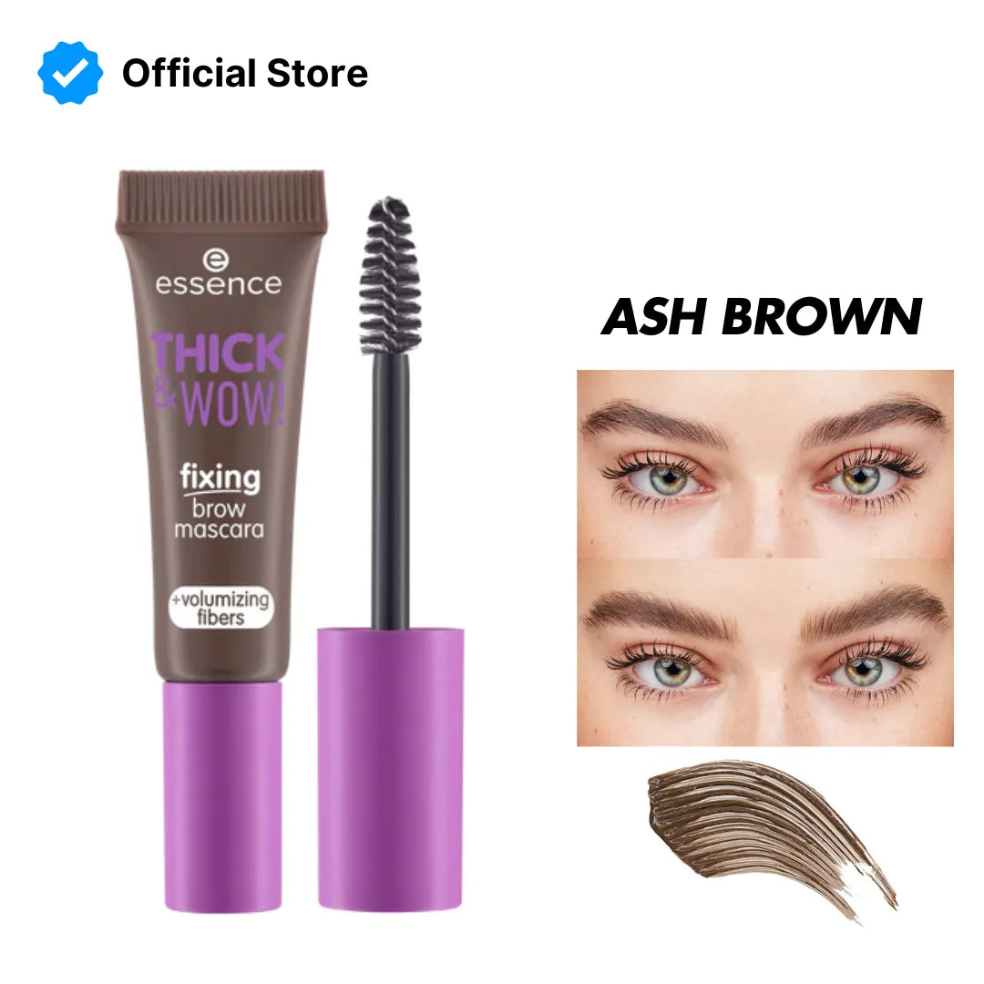 Essence Thick & Wow! Fixing Brow Mascara | 02 | Best Price in Pakistan original skincare product Pakistan Main image