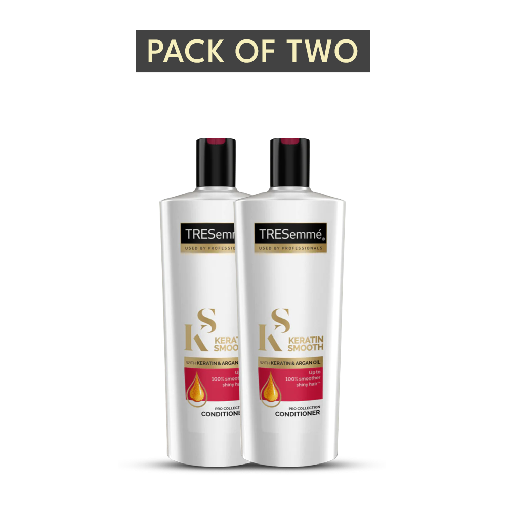 Bundle | Pack of 2 Tresemme Conditioner Keratin Smooth & Straight | 160Ml | Best Price in Pakistan original skincare product Pakistan
