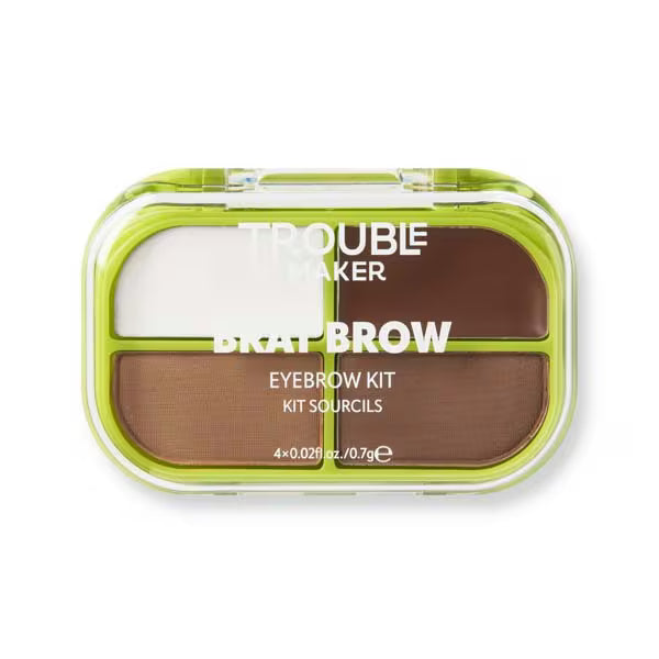 Trouble Maker | Brat Brow Kit | Medium Brown | Best Price in Pakistan original skincare product Pakistan مرکزی تصویر