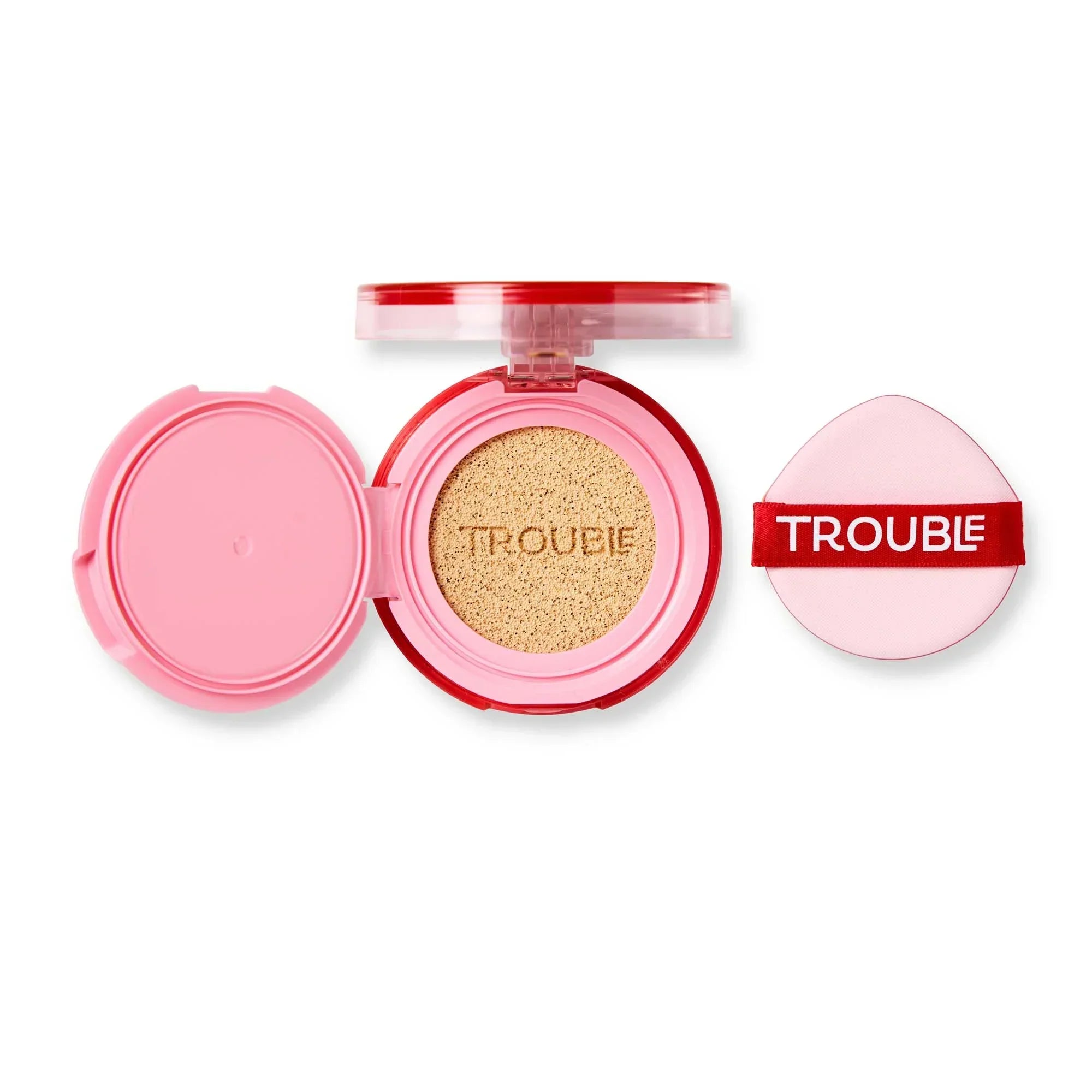 Trouble Maker | Button Pusher Air Cushion Foundation | Cloud Fluffer | Best Price in Pakistan original skincare product Pakistan مرکزی تصویر