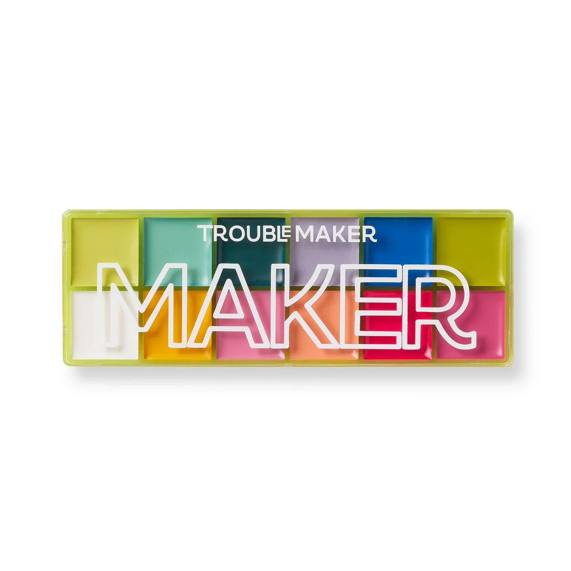 Trouble Maker | Cream Colourful Maker Palette | The Mixer | Best Price in Pakistan original skincare product Pakistan مرکزی تصویر
