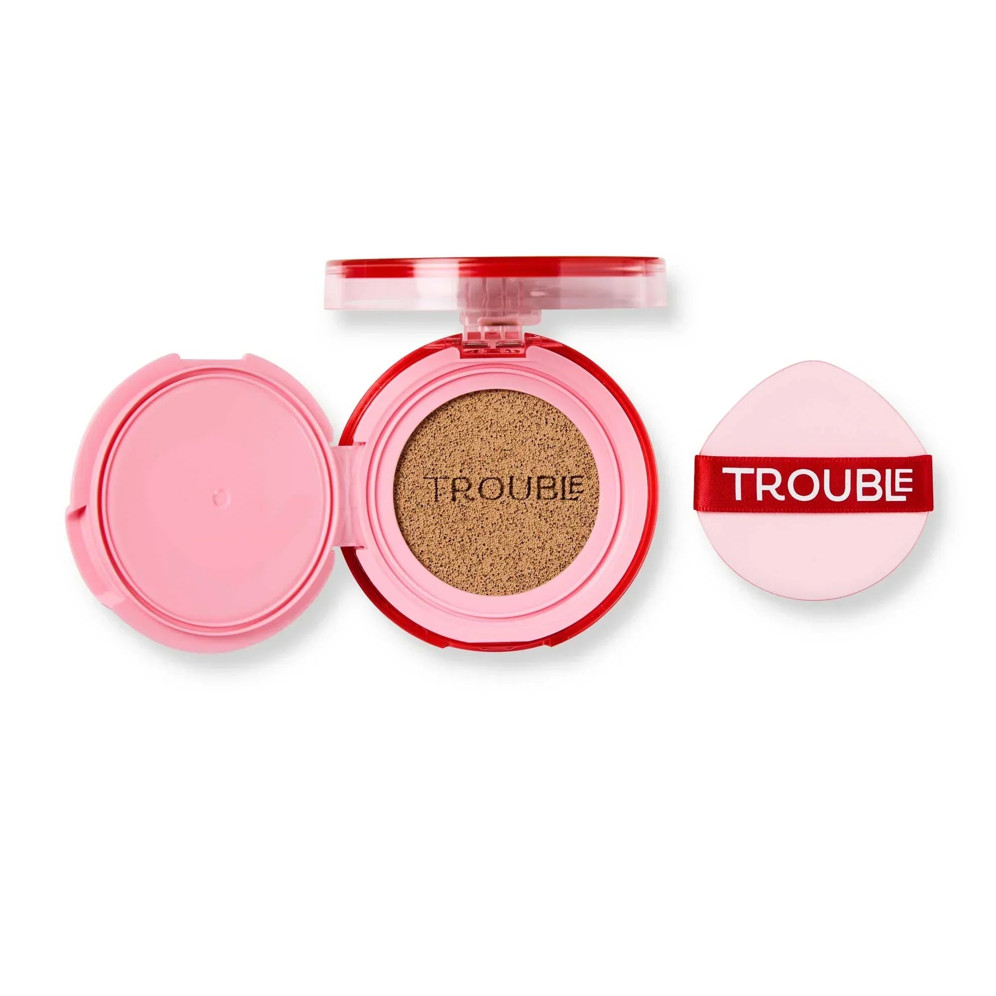 Trouble Maker | Button Pusher Air Cushion Foundation | Gold Star | Best Price in Pakistan original skincare product Pakistan مرکزی تصویر