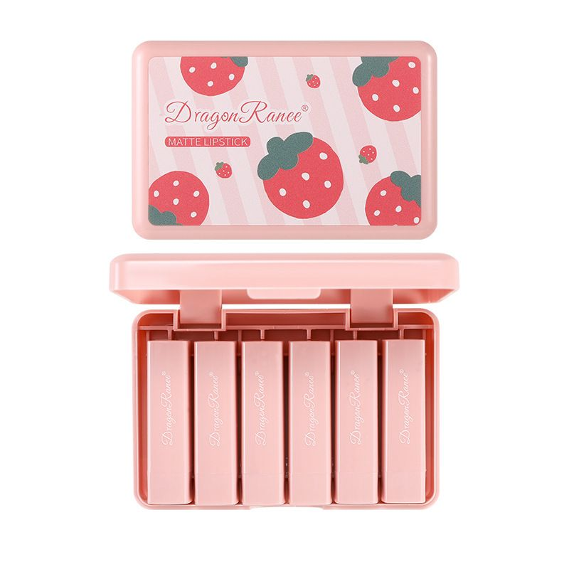 Dragon Ranee | Matte Lipstick Strawberry | Best Price in Pakistan original skincare product Pakistan