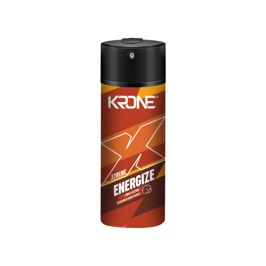 Krone Xtreme Energize Body Spray 150ml | Best Price in Pakistan original skincare product Pakistan