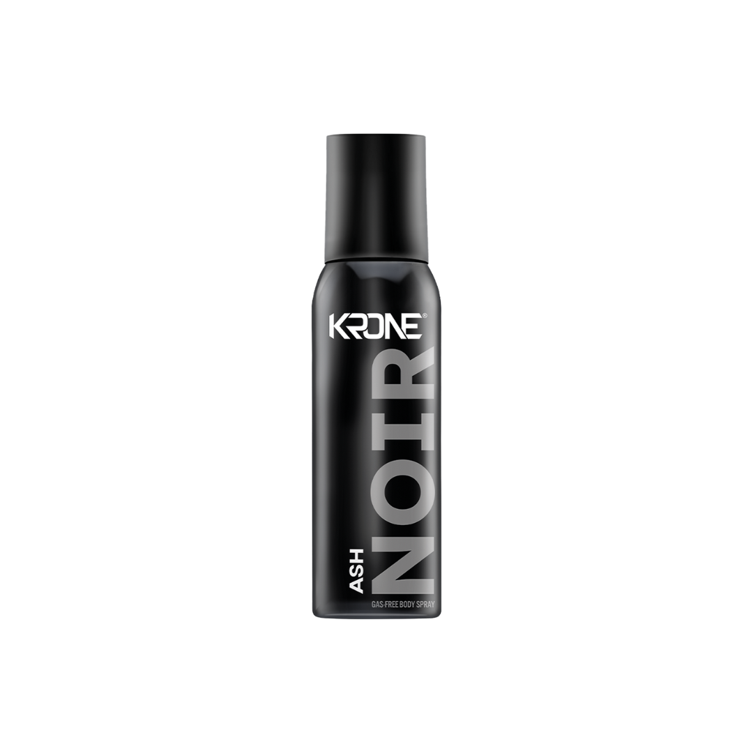 Krone Noir Ash Gas Free Body Spray 120ml | Best Price in Pakistan original skincare product Pakistan