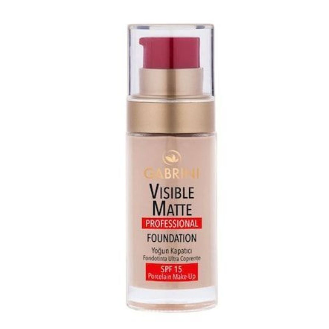 Gabrini Visible Matte Foundation | 02 | Best Price in Pakistan original skincare product Pakistan