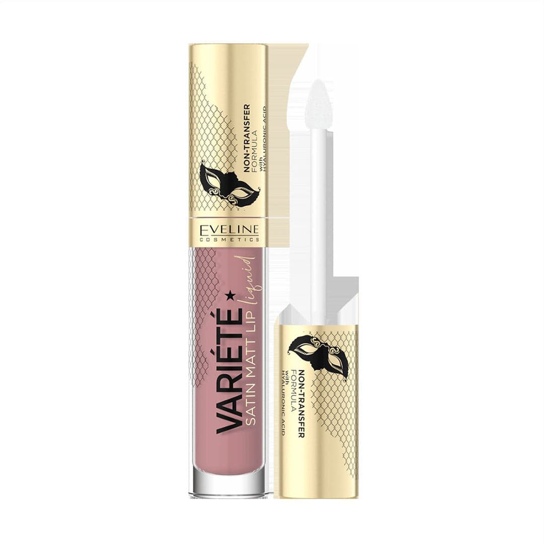 Eveline Variete Satin Liquid Matt Lipstick | 02 Raspberry Cream | Best Price in Pakistan original skincare product Pakistan Main image